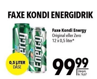 Citti Faxe Kondi Energy tilbud
