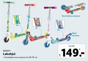 Lidl Løbehjul tilbud