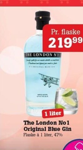 Poetzsch Padborg The London No 1 Original Blue Gin tilbud