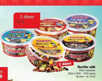 Poetzsch Padborg Haribo slik tilbud