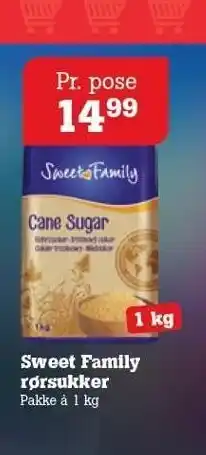 Sweet Family rørsukker