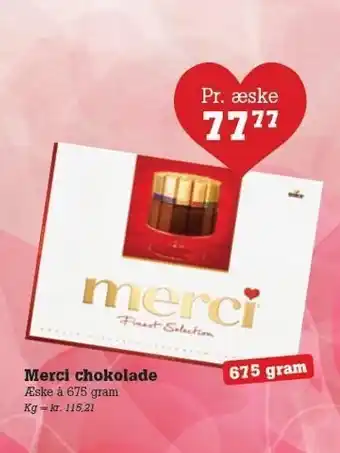 Poetzsch Padborg Merci chokolade tilbud