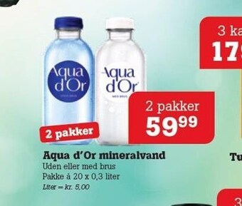 Poetzsch Padborg Aqua d'Or mineralvand tilbud