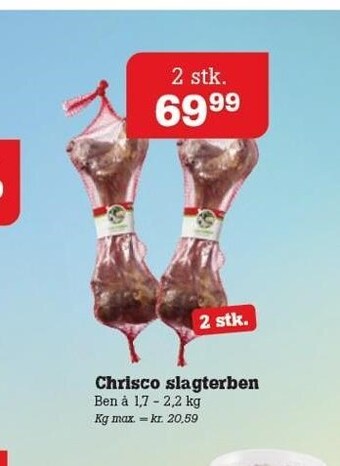 Poetzsch Padborg Chrisco slagterben tilbud