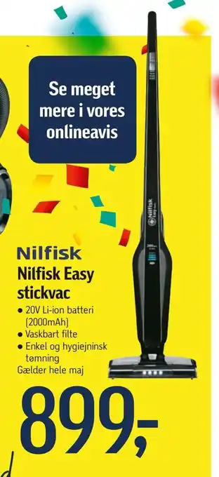 Nilfisk Easy stickvac