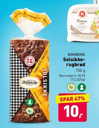 Solsikkerugbrød
