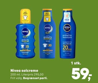 SuperBrugsen Nivea solcreme tilbud