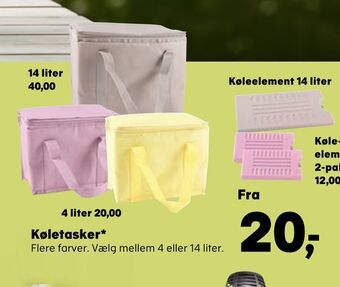 Køletasker