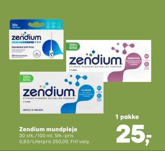 SuperBrugsen Zendium mundpleje tilbud