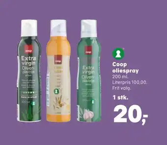 SuperBrugsen Coop oliespray tilbud