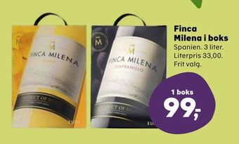 Finca Milena i boks