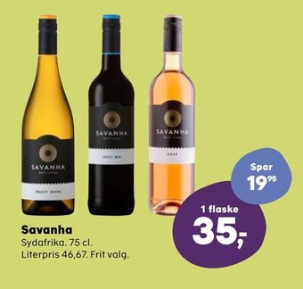 SuperBrugsen Savanha tilbud