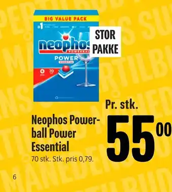 Min Købmand Neophos Power ball Power Essential tilbud