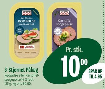 3-Stjernet Pålæg