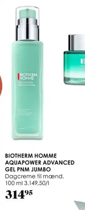 Matas Biotherm homme creme tilbud