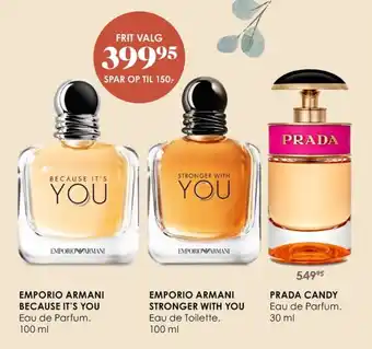 Matas Armani eau de toilette tilbud