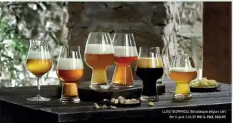 Luigi Bormioli Birrateque ølglas sæt
