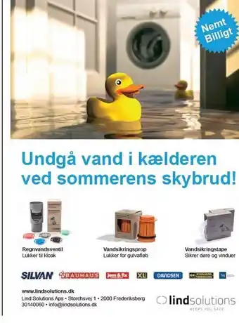 Undgå vand i Kælderen