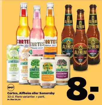 Netto Cortes, Alfheim el. somersby tilbud