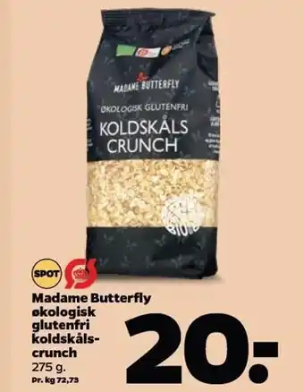 Madame Butterfly økologisk glutenfri koldskålscrunch