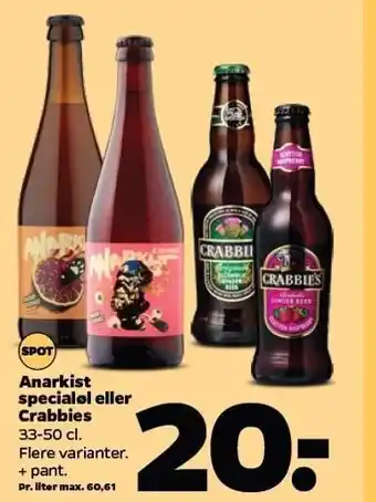 Anarkist specialøl el. Crabbies