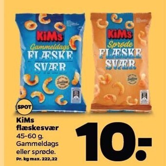 Netto KiMs flæskesvær tilbud