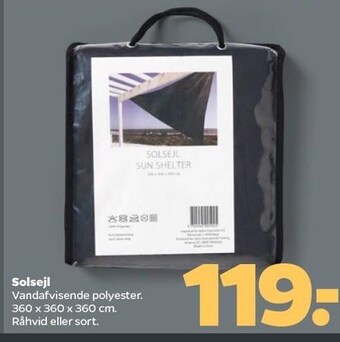 Netto Solsejl tilbud