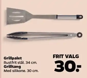 Grillpalet el. grilltang