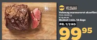 Marmoreret oksefilet