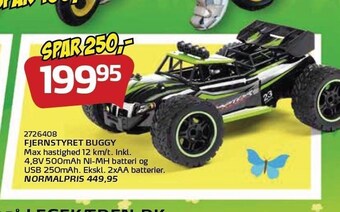 Fjernstyret buggy