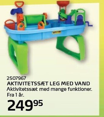 Aktivitetssæt leg med vand