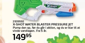 X-shot water blaster pressure jet