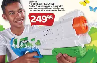 Legekæden X-shot fast fill large tilbud