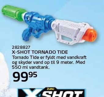 X-shot tornado tide