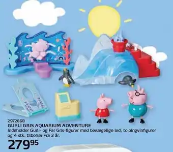 Legekæden Gurli Gris aquarium adventure tilbud
