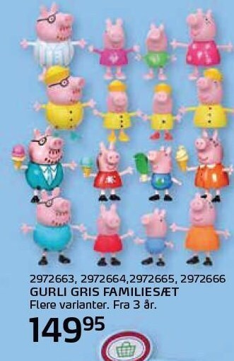 Gurli Gris familiesæt