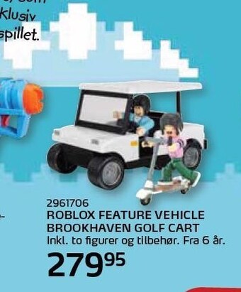 Roblox Feature Vehicle Brookhaven Golf cart
