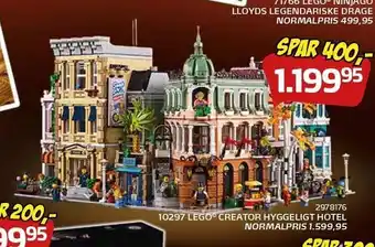 Lego creator hyggeligt hotel
