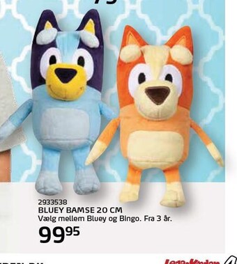 Bluey Bamse 20 cm