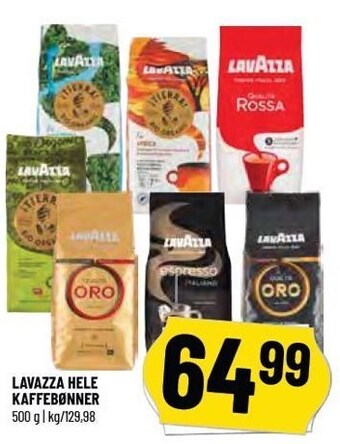 Lavazza hele kaffebønner