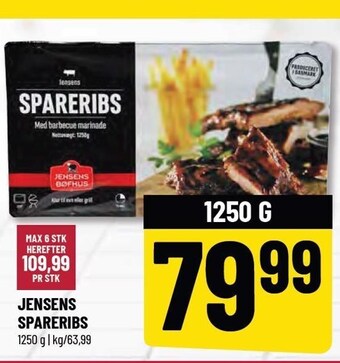 Løvbjerg Jensens spareribs tilbud