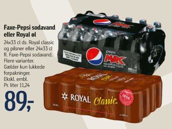 Føtex Faxe kondi sportssodavand tilbud