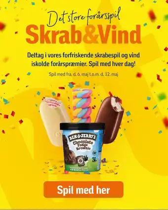 Føtex Ben & jerrys konkurrence tilbud