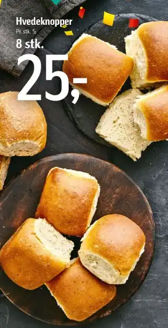 Føtex Hvedeknopper bageren hvedebrød tilbud