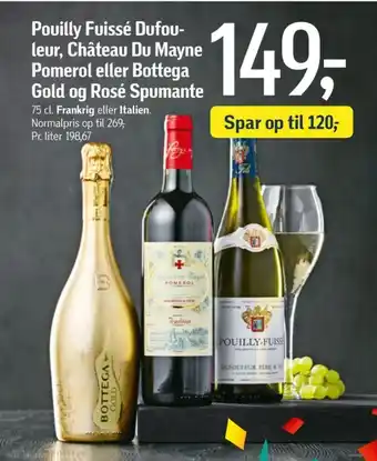Føtex Fernet branca menta fransk hvidvin tilbud