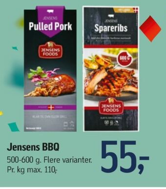 Føtex Jensens pulled pork tilbud
