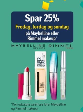 Føtex Maybelline new york tilbud