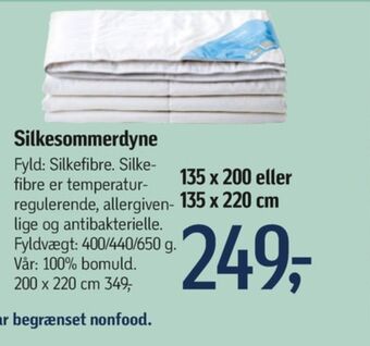Føtex Nordisk fjer dyne tilbud