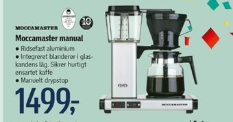 Føtex Moccamaster kaffemaskine tilbud