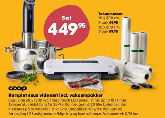 Kvickly Coop sous vide tilbud